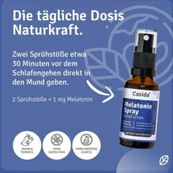 ® Melatonin Spray Schlaf schön|Casida New