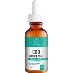 CBD10% Bio Hanfextrakt Öl - Mint|Vitadol Outlet