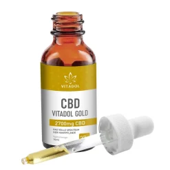 CBD27% Bio Hanfextrakt Öl - Gold|Vitadol New