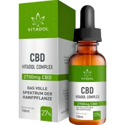 CBD27% Bio Hanfextrakt Öl - Complex>Vitadol Hot