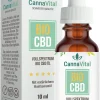 CBD Öl Bio Vollspektrum Tropfen 30% - 10 ml mit Cannabidiol | Laborqualität CannaVital®| New