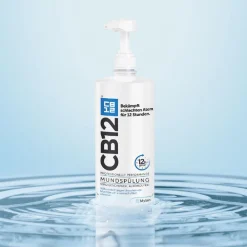 Mundspülung: Mundwasser mit Zinkacetat & Chlorhexidin gegen schlechten Atem & Mundgeruch|CB12 Online