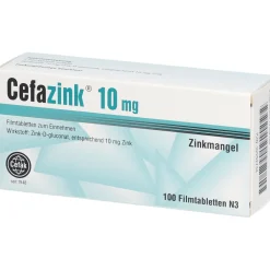 Cefazink® 10 mg| Clearance