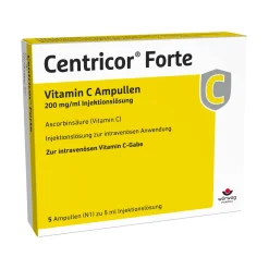 Centricor ® Forte Vitamin C Ampullen 200 mg/ml Injektionslösung>