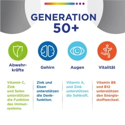 Generation 50+, 180 St. mit Vitamin D und Vitamin C - Jetzt 20% mit dem Code Vitamine20 sparen*><noscript><img width=