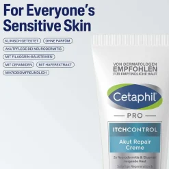 CETAPHIL PRO ItchControl Akut Repair Creme reduziert Symptome bei Neurodermitis><noscript><img width=