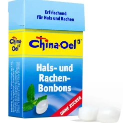 China-Oel® Hals- und Rachenbonbons - ohne Zucker Fünferpack| Discount