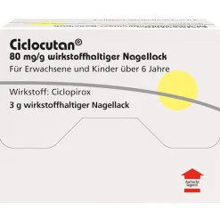 Ciclocutan® 80 mg/g wirkstoffhaltiger Nagellack|