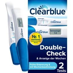 FRÜHE ERKENNUNG + MIT WOCHENBESTIMMUNG Kombipack|Clearblue Schwangerschaftstest Discount