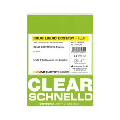 CLEARTEST Liquid Ecstasy Schnelltest zum Nachweis von GHB (k.o. Tropfen)> Discount