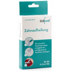 CLICswab® Zahnaufhellung> Clearance