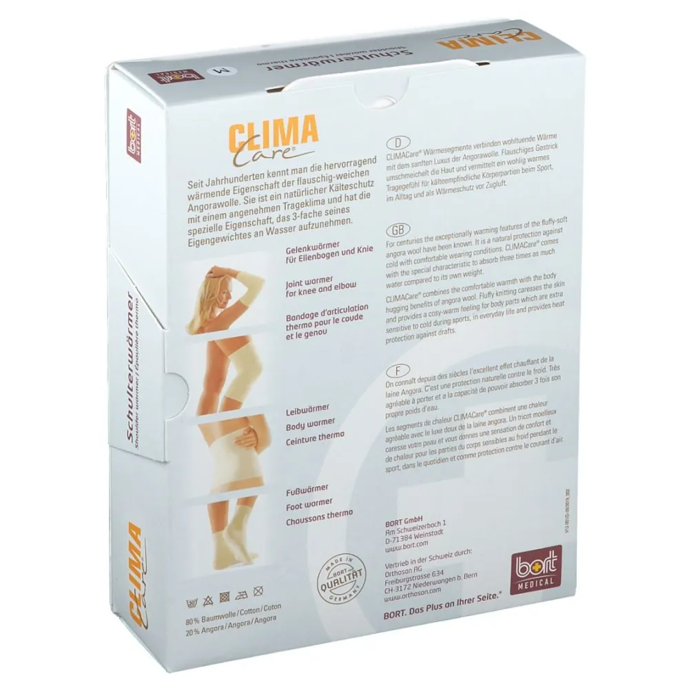 CLIMACare® Schulterwärmer medium weiß>