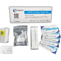 ® LAIEN Antigen Test - COVID-19 Schnelltest (Nasal Swab) - CE 1434 (5 Stück)><noscript><img width=