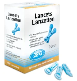 CodeFree Stechhilfe + 100 Blutlanzetten 28G| Hot