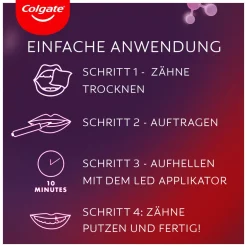 ® Max White Ultimate LED-Whitening-Kit mit KomfortFit-Adapter|Colgate