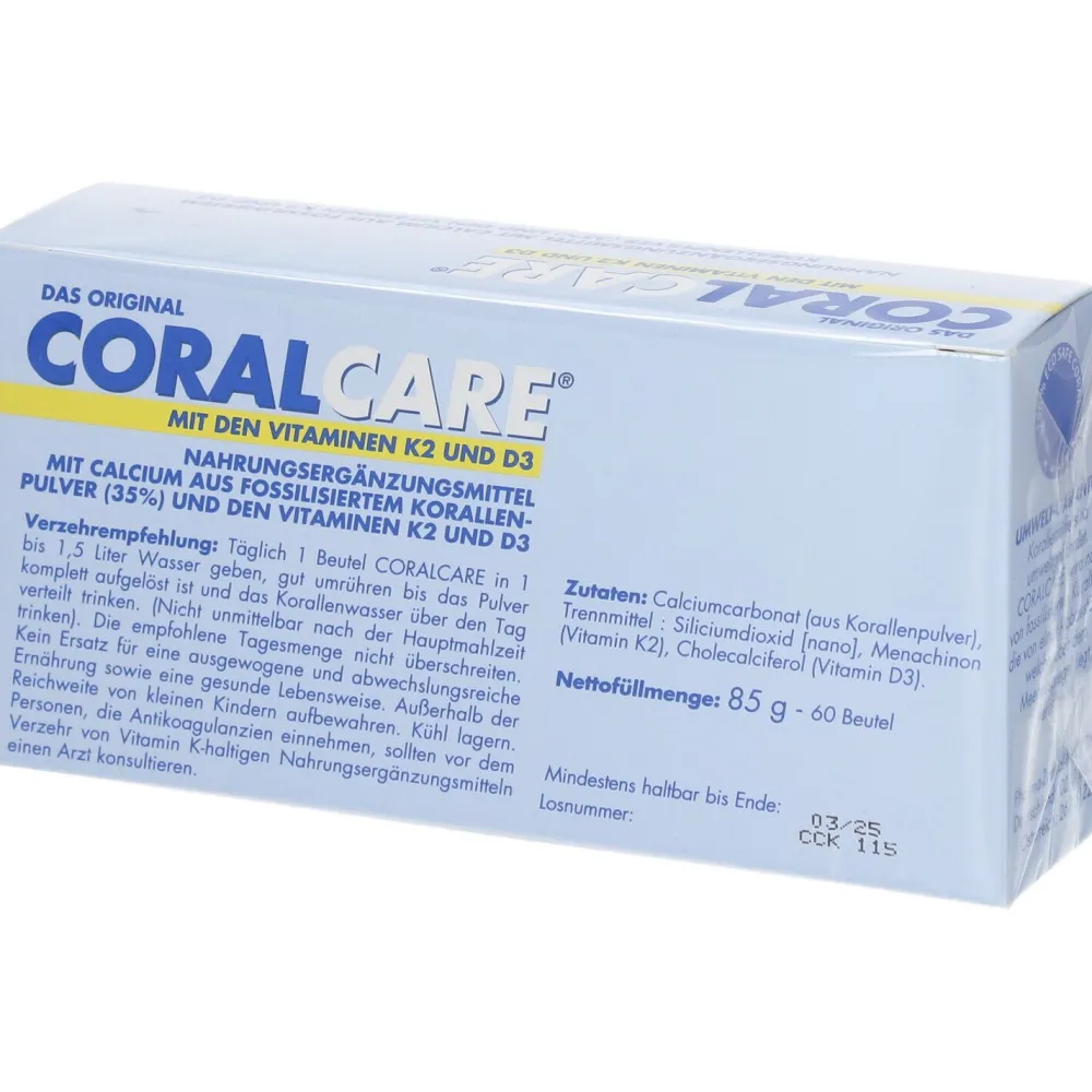 ® mit Vitamin D3 und K2 2-Monatspackung>Coralcare Discount