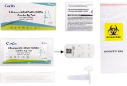 4 in 1 Kombi-Test RSV Viren + Corona COVID-19 + Influenza A + B><noscript><img width=