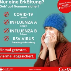 RSV+Influenza A/B+Covid-19 Combo Ag Test>CorDx Discount