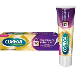 Ultra Haftcreme Starker Halt + Krümelschutz|COREGA Online