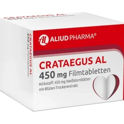 Crataegus AL 450 mg Filmtabletten bei nachlassender Herzleistung|Aliud Online