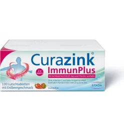 ® ImmunPlus – Veganes Nahrungsergänzungsmittel zur Unterstützung des Immunsystems, Zinkcitrat|Curazink Clearance