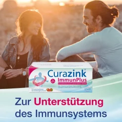 ® ImmunPlus – Veganes Nahrungsergänzungsmittel zur Unterstützung des Immunsystems, Zinkcitrat|Curazink Clearance