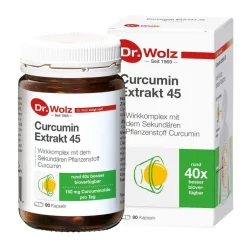 Curcumin Extrakt 45 Kapseln>Dr. Wolz Best