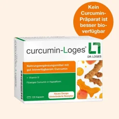 curcumin-Loges – hoch bioverfügbare Kurkuma-Kapseln| Hot