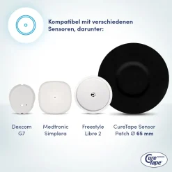 CureTape® Sensor Patch  - Freestyle Libre 3 Sensor und Dexcom G7 Fixierpflaster> Online