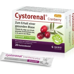 Cranberry plus für eine gesunde und starke Blase, mit Kürbiskernextrakt, Vitamin B2 und C>Cystorenal Discount