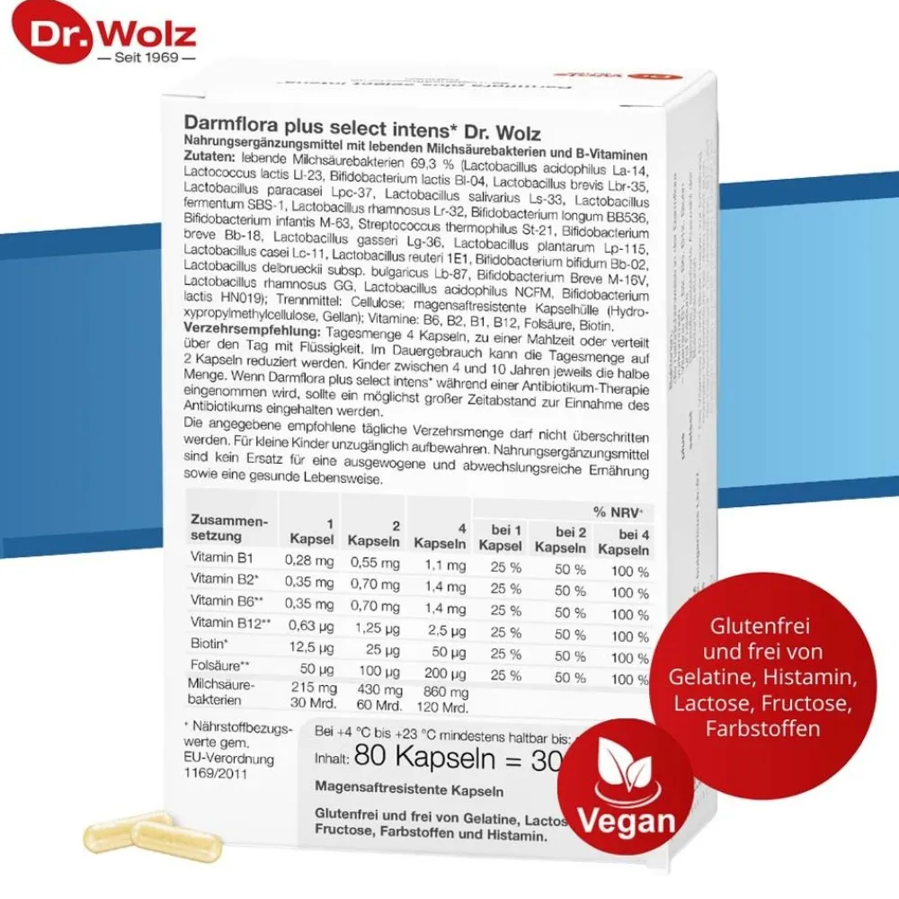 Darmflora plus select intens>Dr. Wolz Sale
