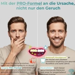 Delvina Mundflora PRO - Lutschtabletten gegen Mundgeruch (Minzgeschmack)><noscript><img width=