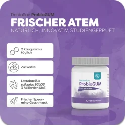 DentaSan ProbioGUM - Probiotischer Kaugummi für die Mundflora> Clearance