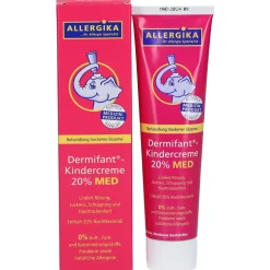 Dermifant® Kindercreme 20% MED - Kortisonfreie Behandlung trockener Ekzeme bei Babys und Kindern| New
