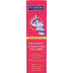 Dermifant® Kindercreme 20% MED - Kortisonfreie Behandlung trockener Ekzeme bei Babys und Kindern| New