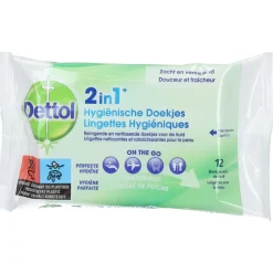 Dettol 2in1 Desinfektions-Tücher|