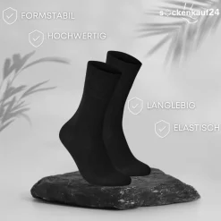 Diabetiker Socken mit Komfortbund und ohne Naht aus 97% Baumwolle für Damen und Herren><noscript><img width=