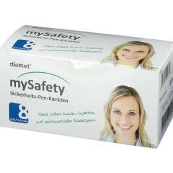 diamet® mySafety Sicherheits-Pen-Kanüle 31 G 0,25 mm x 8 mm| Outlet