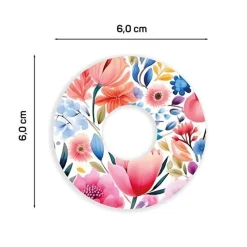 Diasticker® Freestyle Libre 3 / 3 Plus Fixiertapes "Mix-Paket Flowers"| Hot