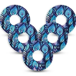 Diasticker® Freestyle Libre 3 / 3 Plus Fixiertapes "Batik Peacock"> New