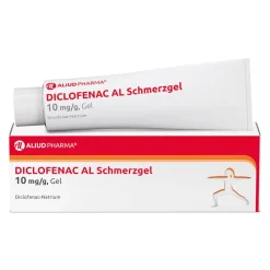 Diclofenac AL Schmerzgel 10 mg / g für akute Muskelschmerzen bei Erwachsenen>