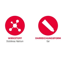 Diclofenac AL Schmerzgel 10 mg / g für akute Muskelschmerzen bei Erwachsenen><noscript><img width=