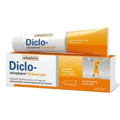 Diclo-® Schmerzgel bei akuten Bewegungsschmerzen mit dem bewährten Wirkstoff Diclofenac>ratiopharm Outlet