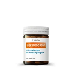 Digestodoron® Tabletten bei funktionellen Verdauungsstörungen, u.a. auf chronisch-entzündlicher Basis>WELEDA Hot