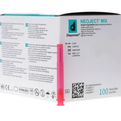 Dispomed NEOJECT Aufziehkanülen stumpf ohne Filter 18G x 1 ½