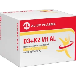 D3 + K2  Vit AL 1000 I.E. / 80 µg Kapseln: ein starkes Duo für die Knochen><noscript><img width=