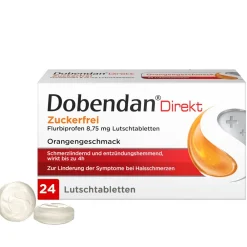 ® Direkt Halstabletten - Bei starken Halsschmerzen und Schluckbeschwerden|Dobendan Clearance