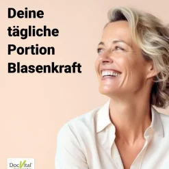 DocVital® Blasenkraft | Blase Tabletten mit Kürbiskern, Schachtelhalm, Leinsamen, Hopfen & Vitaminen| Online