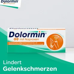 GS mit Naproxen, Schmerztabletten bei Gelenkschmerzen>Dolormin Hot