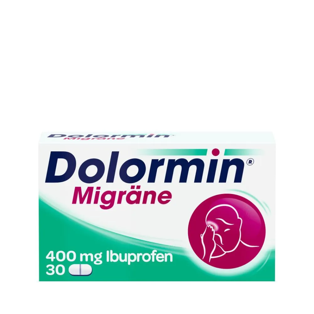 Migräne 400 mg Ibuprofen bei Migränekopfschmerzen - Jetzt 20% mit dem Code 20 sparen*|Dolormin